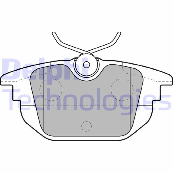 FREN BALATASI ARKA ALFA ROMEO 145. 146. GTV. SPİDER / FIAT BRAVA. BRAVO. COUP . MAREA. PUNTO 95>