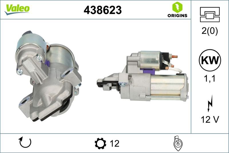 MARŞ MOTORU FORD GALAXY II - 2.2 | OEM:2255238-KV6T-11000-AA