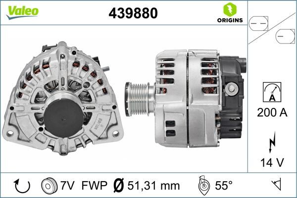 ALTERNATÖR DAIMLER | OEM:A0009063701-9063701