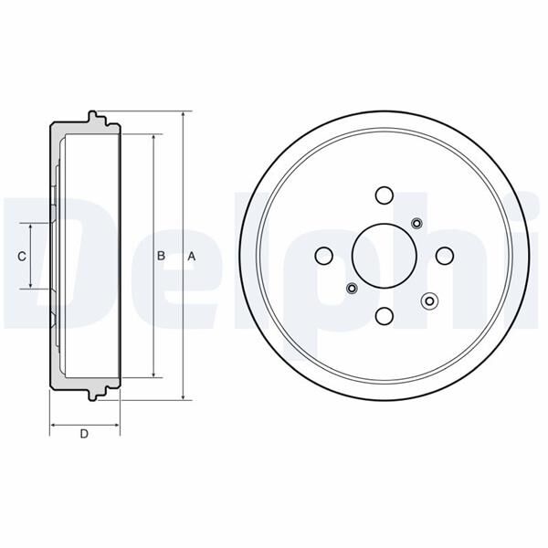 ARKA FREN KAMPANASI TOYOTA AYGO X 2022/03> | OEM:424310H020