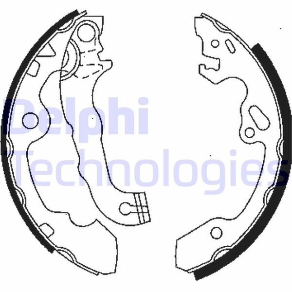 ARKA FREN BALATASI FOCUS I 98>04 KAMPANALI | OEM:98AB2200BE-1075549-1126158