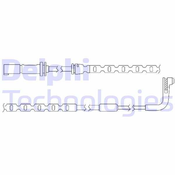 FREN İKAZ KABLOSU ARKA BMW X5. X6 04/07> | OEM:34356771766-34356780699-34356789505