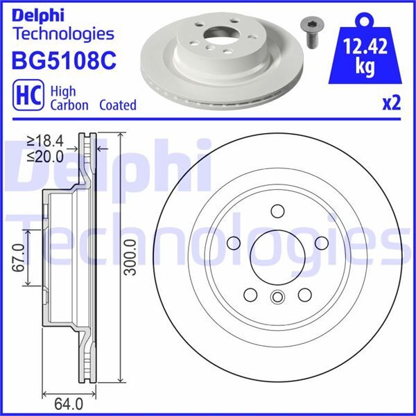 FREN DISKI ARKA BMW G20 G21 G22 G23 G26 | OEM:34206877213-34206877225