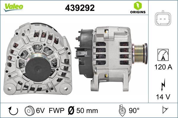 ALTERNATÖR 120A LGN II-TRAFIC II-MASTER II 1.9DCI-VIVARO II 2.0 16V-1.9-MOVANO 1.9-2.2-2.5 01 > | OEM:7700426849-7711134316-8200162474