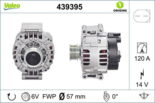 ALTERNATÖR AUDI A4/A6 | OEM:06B903016AE-06B903016P-06B903016S