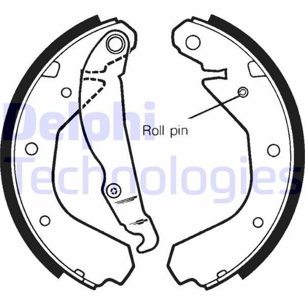 FREN PABUCU ARKA OPEL CORSA. KADETT 84>03/93