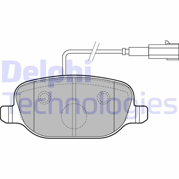 FREN BALATASI ARKA ALFA ROMEO GİULİETTA 10> FİŞLİ | OEM:71770096-77365542