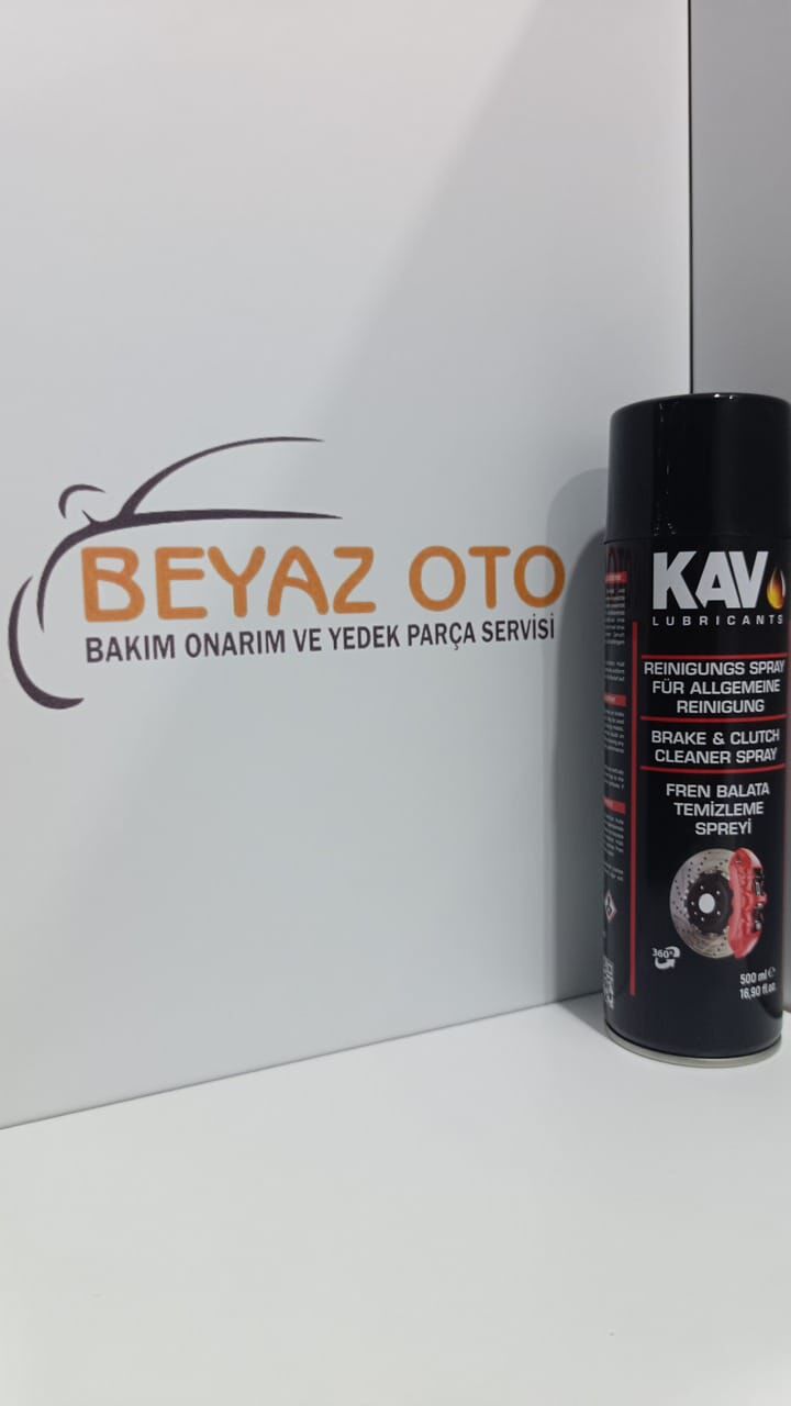 KAV 500 ml Fren Balata Temizleme Spreyi A KALİTE
