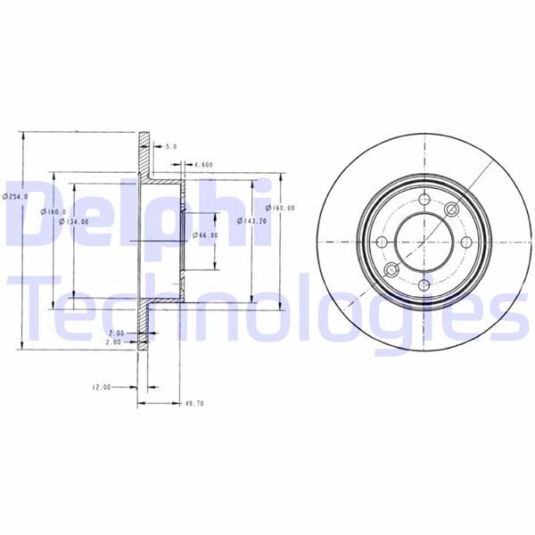 FREN DİSKİ ÇİFTLİ PAKET . DELİKSİZ ARKA RENAULT 18. 25. ESPACE. FUEGO 1982 > 1997 | OEM:6001002468-6001009022-7700715166