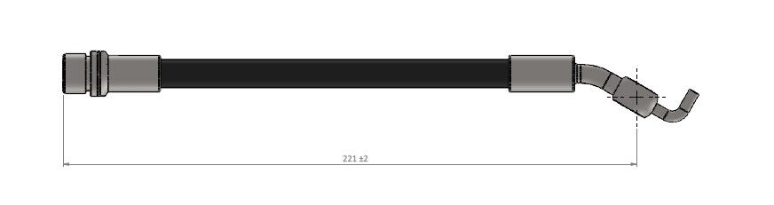 FREN HORTUMU arka COROLLA 06- | OEM:90947 02E30
