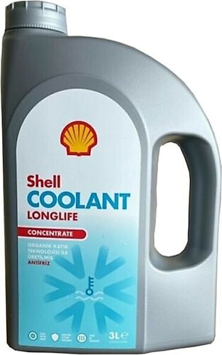 SHELL Coolant Longlife Concentrate 3 lt Antifriz (ORGANİK)