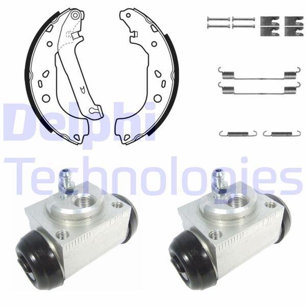 FREN PABUÇ KİTİ ARKA FORD FOCUS II 11/04>