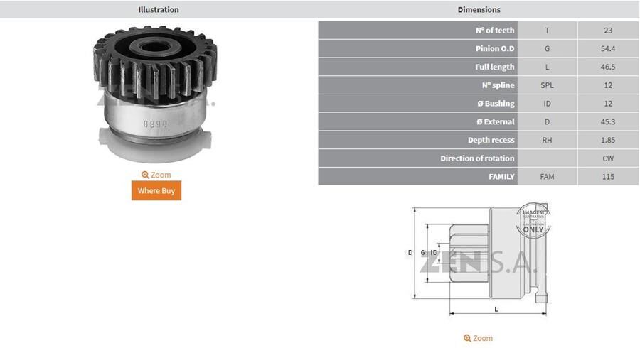 23 DIS FORD COURIER-FIESTA-KA | OEM:F8BU11350AA