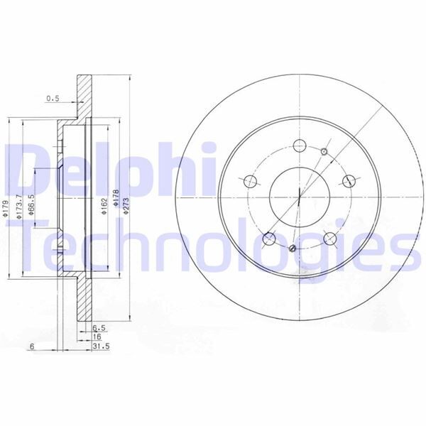 ÖN FREN DİSKİ DOLU TİP DAIHATSU TERIOS 1.3L HC-EJ K3-VE J100 J102 J211 97-08 / 1.5L 3SZ-VE J210 0 6-> 273 çap x 5 bijon - Takım disk fiyatıdır | OEM:4351287402-4351287Z06-43512B4020