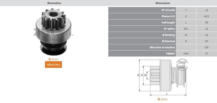 11 DIS NISSAN PATROL DIZEL | OEM:23312J2003