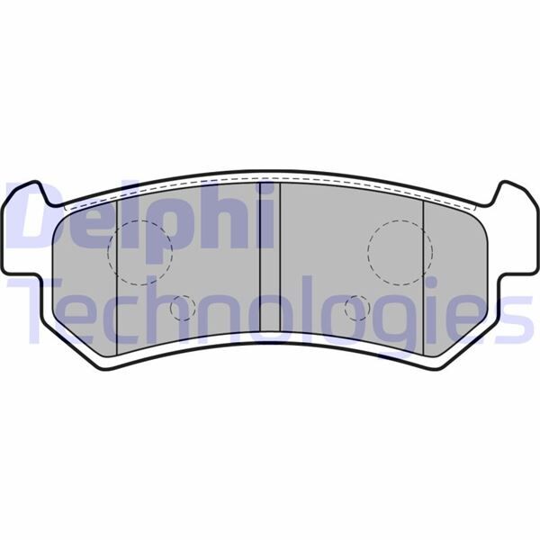 FREN BALATASI ARKA CHEVROLET AVEO. KALOS. LACETTİ. NUBİRA / DAEWOO KALOS. LACETTİ. NUBİRA 06/03>