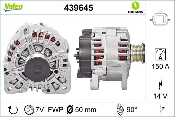 ALTERNATÖR RENAULTLAGUNA F4RT MOT. TG15C143 | OEM:8200854117
