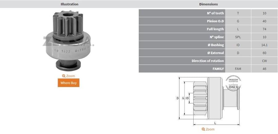 10 DIS AGCO-INTERNATIONAL-MASSEY FERGUSON | OEM:229278-35259278
