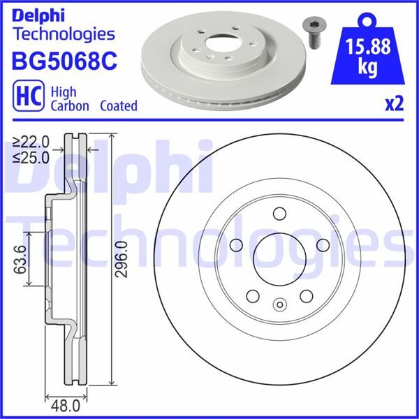 ÖN FREN DISK VOLVO XC40 536 2017/10 > | OEM:31471414-32300121