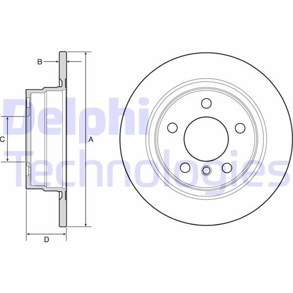 FREN DISKI ARKA BMW F20 F21 F22 F23 | OEM:34216792225