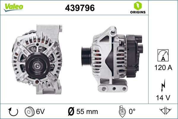 ALTERNATÖR FIAT | OEM:51892460-BS51-10346