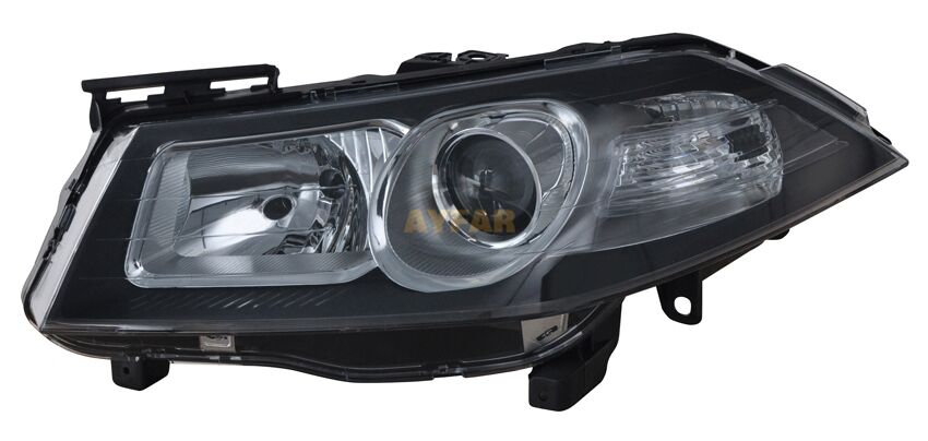 FAR SİNYAL SOL RENAULT MEGANE II 10-11 SİYAH ÇERÇEVELİ MEKANİK H7 H1 | OEM:260603495R-7701071562