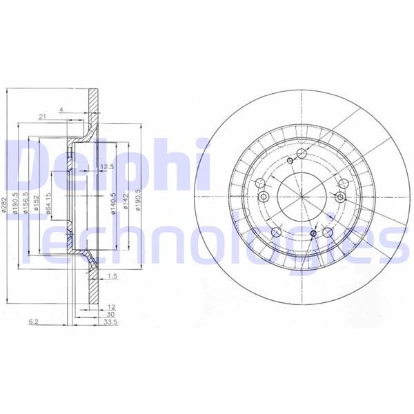 FREN DİSKİ ÇİFTLİ PAKET . DELİKSİZ ARKA HONDA S2000 08/1999 > | OEM:42510S2A000