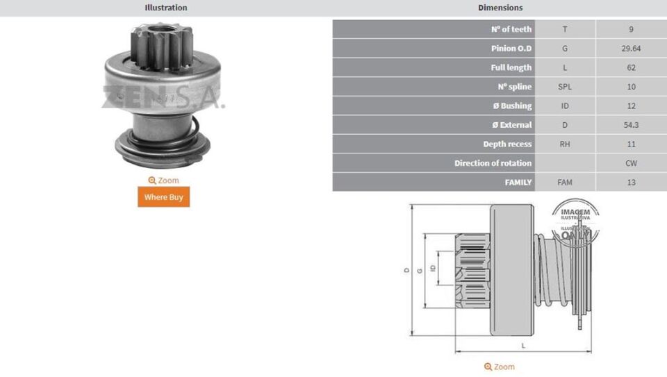 9 DIS BMW 325-525-725 2.5 TD-LANCIA K 2.4 TD-OPEL OMEGA 2.3 TD | OEM:9946913