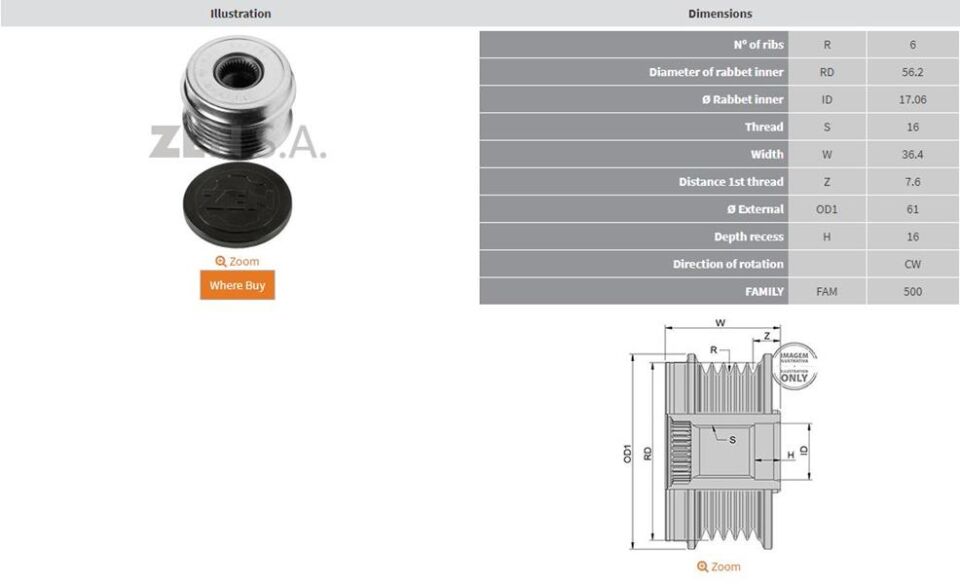 VW PASSAT 6 KANAL | OEM:535001410-KSK-01410