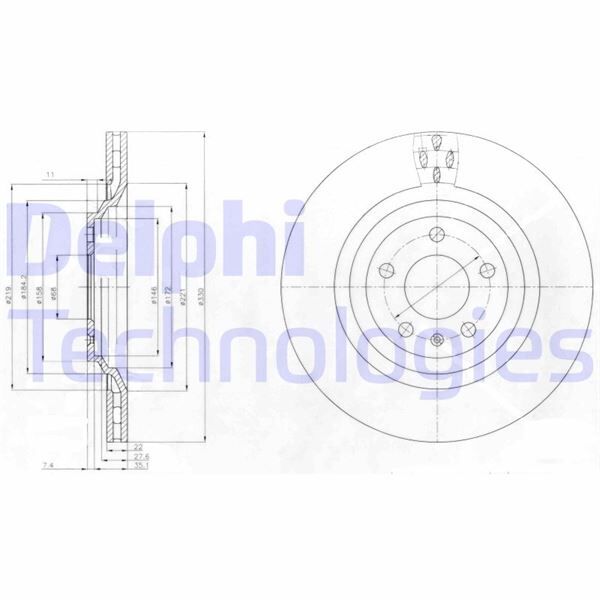 FREN DİSKİ ÇİFTLİ PAKET . DELİKLİ ARKA AUDI ALLROAD. S6 05/2006 > | OEM:4F0615601B