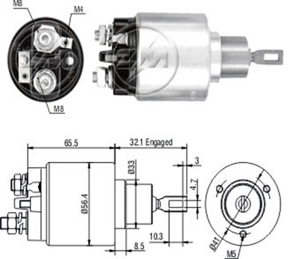 12V FORD-BMW-OPEL TEK FISLI CBS-B601