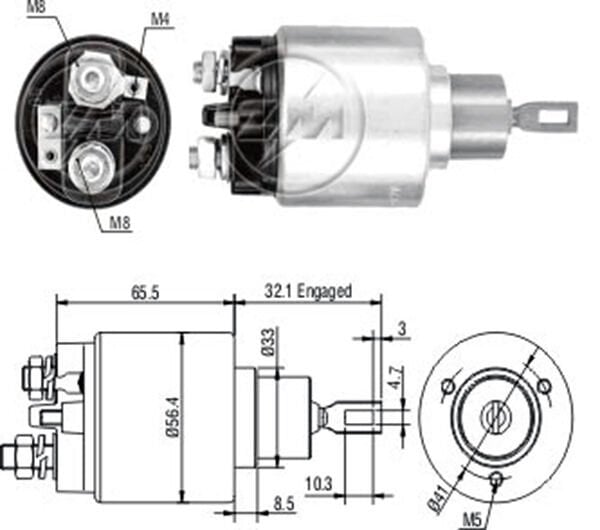12V FORD-BMW-OPEL TEK FISLI CBS-B601
