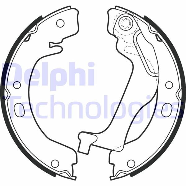 FREN PABUCU ARKA TOYOTA COROLLA 11/01>02/07