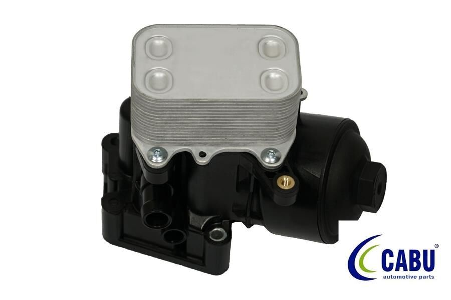 YAĞ SOĞUTUCU GÖVDE SETİ KAPAKLI FİLTRELİ SOĞUTUCULU VW-AUDI-SKODA-SEAT 1.2 TDI | OEM:03P115389-03P115433-03L117021C-03P1