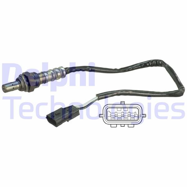 OKSİJEN SENSÖRÜ RENAULT CLIO III 05> MODUS 04> 1.2 16V D4F | OEM:8200556133