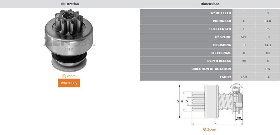 9 DIS FIAT IVECO-MAGIRUS DEUTZ | OEM:2006209240-2006209330