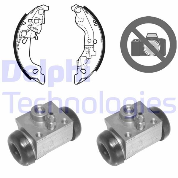 FREN PABUÇ KİTİ ARKA FIAT PUNTO. PUNTO VAN 07/99>