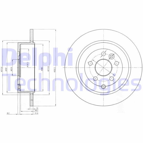 FREN DİSKİ ÇİFTLİ PAKET - BOYALI. DELİKSİZ ARKA LAND ROVER FREELANDER 02/2006 > | OEM:LR001018