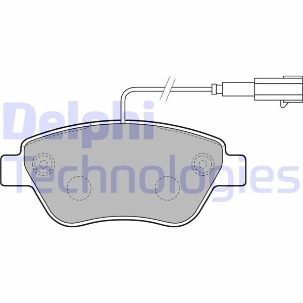 ÖN BALATA NEMO 1.3 HDİ 75 09 >BIPPER 1.3 HDİ 75 10 >BIPPER TEPEE 1.3 HDİ 10 > FIORINO 1.4 1.3D 09 > ÇİFT FİŞLİ | OEM:4254.C8-77365651-77364874