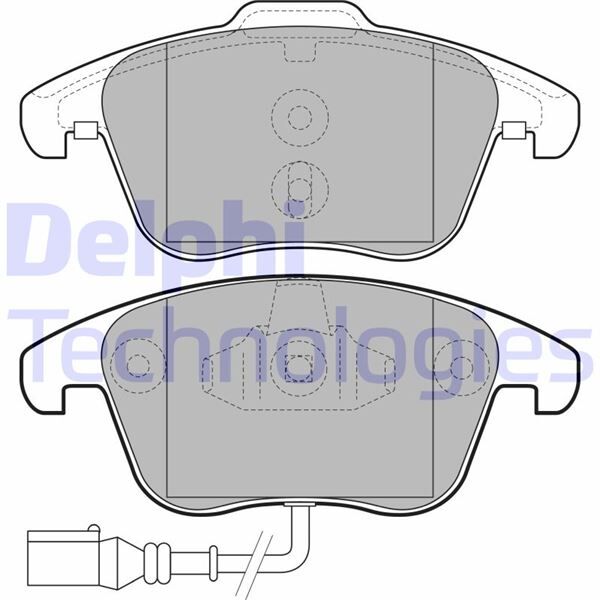 ÖN BALATA TIGUAN-Q3 10 > GDB1762 | OEM:5N0698151-5N0698151A-5N0698151B