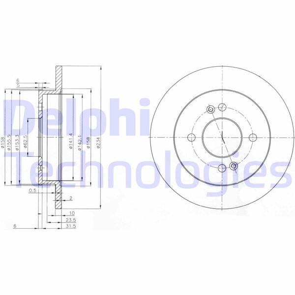 FREN DİSKİ ÇİFTLİ PAKET - BOYALI. DELİKSİZ ARKA HYUNDAI // KIA; I10 // PICANTO 04/2004 > | OEM:5841107300-5841107500-584110X500