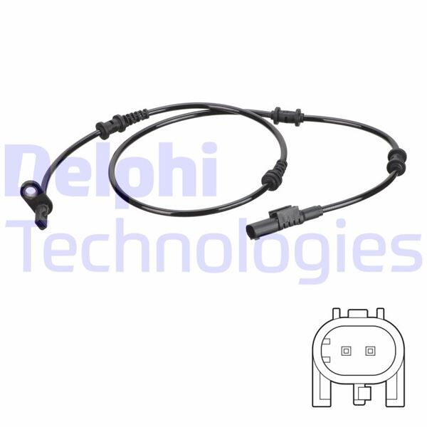 ABS SENSORU ON MERCEDES W176 W246 C117 X117 X156 | OEM:A2465402510