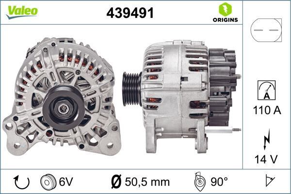 ALTERNATÖR VW TOURAN-AUDI A3-GOLF V-SEAT LEON-SKODA OCTAVIA YEDEK PARÇA BİNEK | OEM:03C903023B-03C903023B-03C903023D