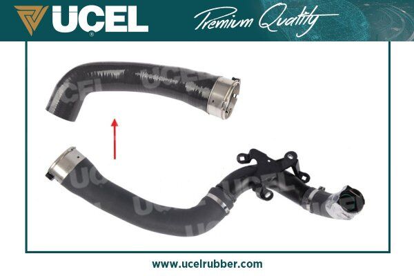 TURBO HORTUMUPLASTİK BORU HARİÇOK İLE GÖSTERİLEN BÜYÜK HORTUM | OEM:1446000Q0M