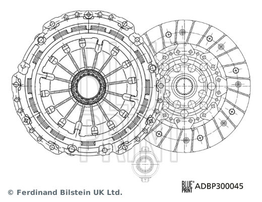 DEBRİYAJ SETİ C5 I.C5 I BREAK.C5 II.C5 II BREAK.C8 | OEM:2050.C8