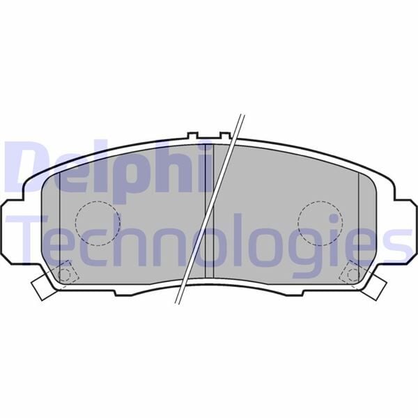 ÖN FREN BALATA HONDA CIVIC 1.6L R16A2 VTEC sedan FD6 06-11 / 1.8L R18A2 FD7 06-> | OEM:45022SNBE00-45022SNBE01-45022SDRA10