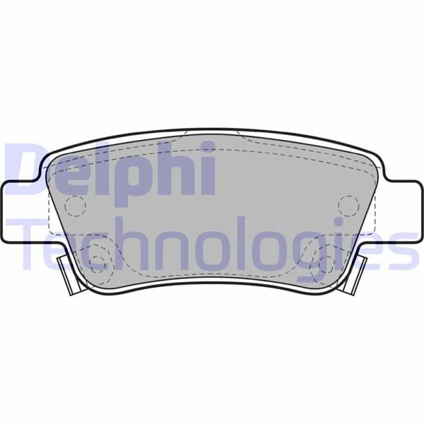 ARKA FREN BALATA HONDA CR-V 2.2L N22A CTDi dizel RE6 06-> / CR-V 2.0L R20 benzinli RE5 otomatik vite s 07-15 / CR-V 1.6L N16A2 RE6 İ-DTEC dizel 4x2 4x4 13-> | OEM:43022SWWG01-43022SWWG02-43022SWWG00