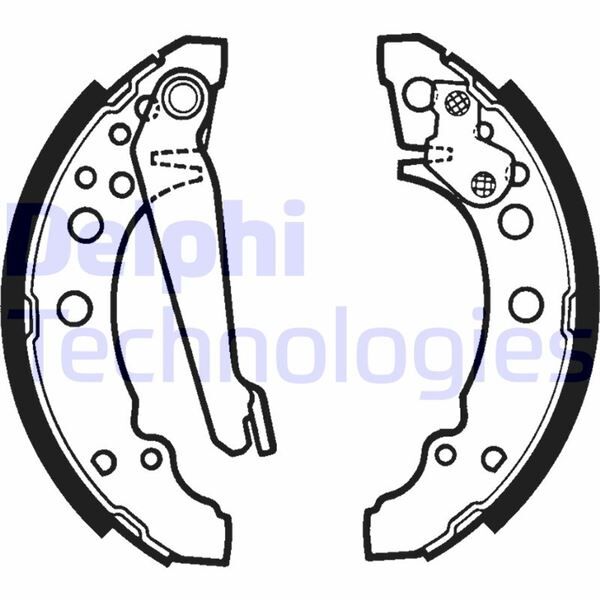 FREN PABUCU ARKA SEAT AROSA. CORDOBA. IBİZA. TOLEDO / VW DERBY. GOLF. GOLF VAN. JETTA. LUPO. PASSAT. | OEM:171609525A-171609526A-171609527F