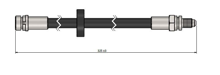 FREN HORTUMU arka Mondeo I I 97-01 | OEM:1023692-97BG2282AA