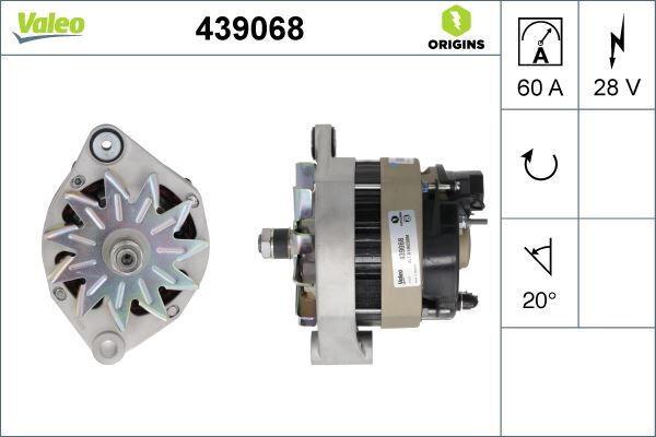 ALTERNATÖR A14N200M MARİN | OEM:VOE9014371018-9014371018